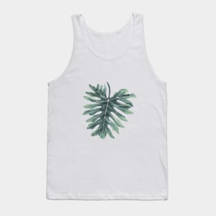 Philodendron Leaf 3 Tank Top